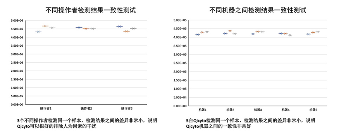 精准稳定的检测结果 